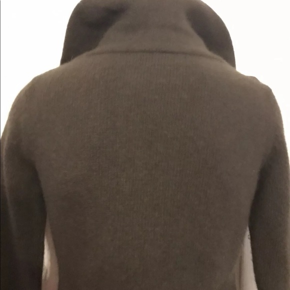 Sarah Spencer Cardigan Sweater Womens- Size S -Lambswool/Rabbit Hair Blend Brown - Picture 5 of 10